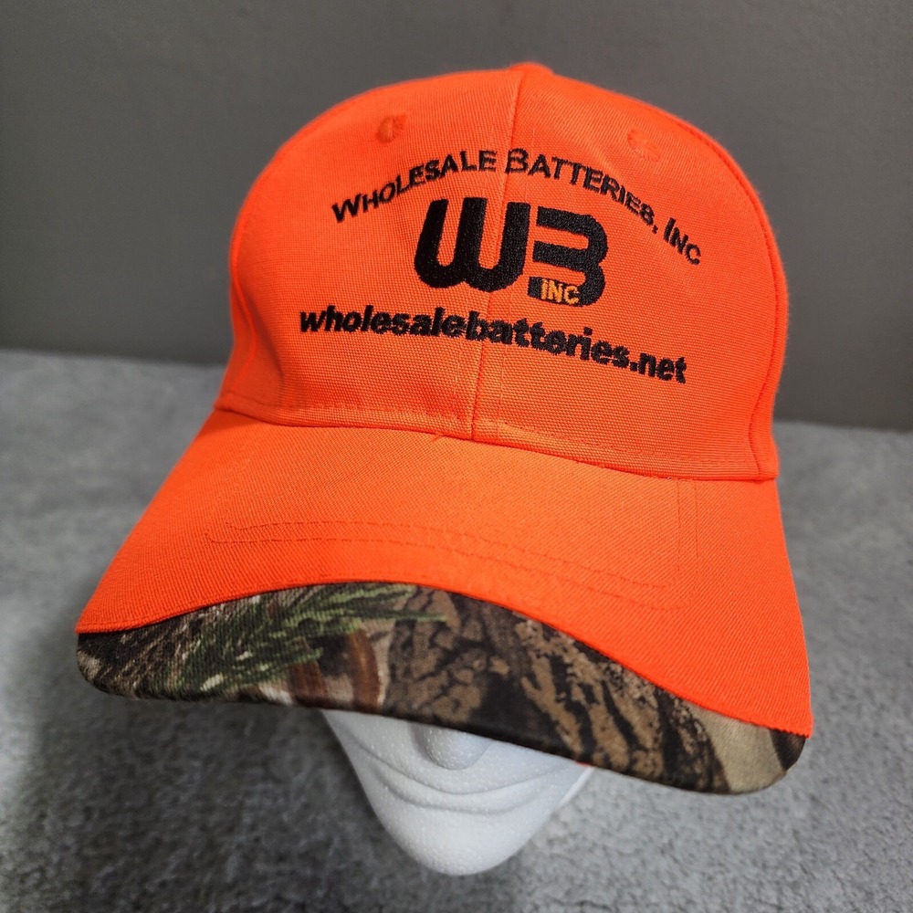 Realtree Wholesale‎ Batteries Inc Hunting Orange Camo Hat Cap America